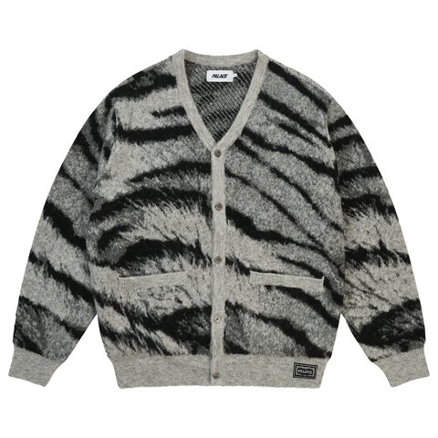 Palace HAIRY TIGER KNIT GREY