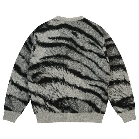 Palace HAIRY TIGER KNIT GREY - Colorway
