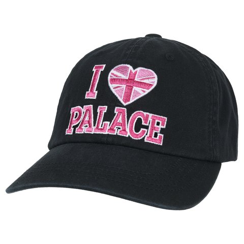Palace I LOVE PALACE 6-PANEL BLACK
