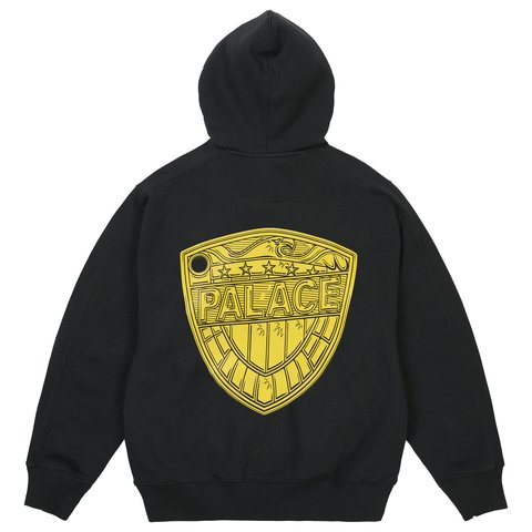Palace JUDGE DREDD SHIELD HOOD BLACK - Colorway