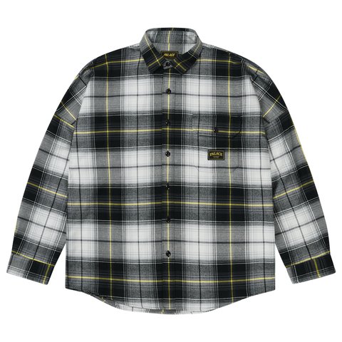 Palace LUMBERYAK OVERSHIRT BLACK PLAID