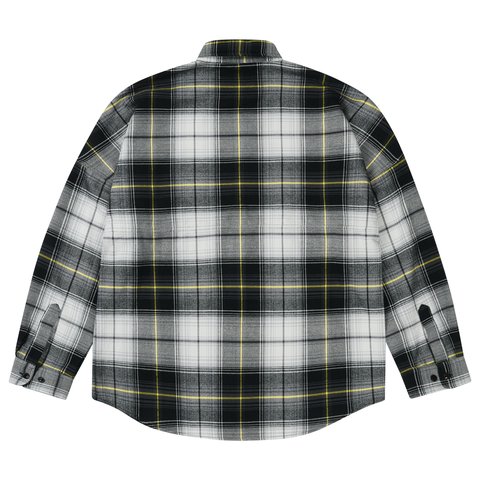 Palace LUMBERYAK OVERSHIRT BLACK PLAID - Colorway
