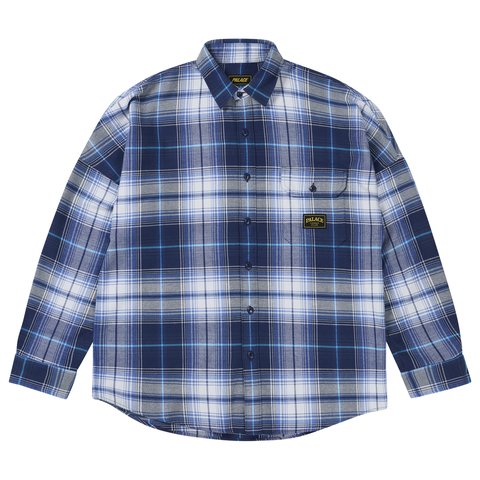 Palace LUMBERYAK OVERSHIRT NAVY PLAID