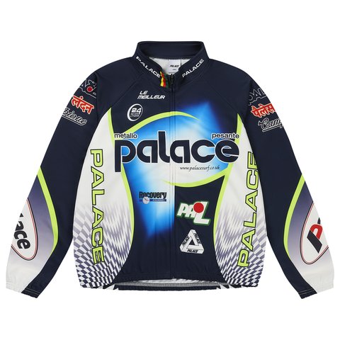 Palace ON YA BIKE CYCLING JACKET NAVY