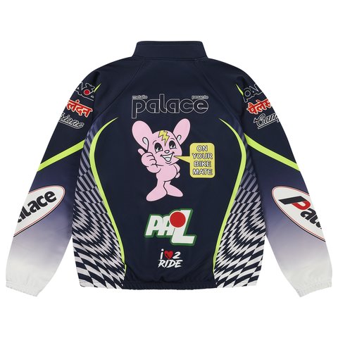 Palace ON YA BIKE CYCLING JACKET NAVY - Colorway