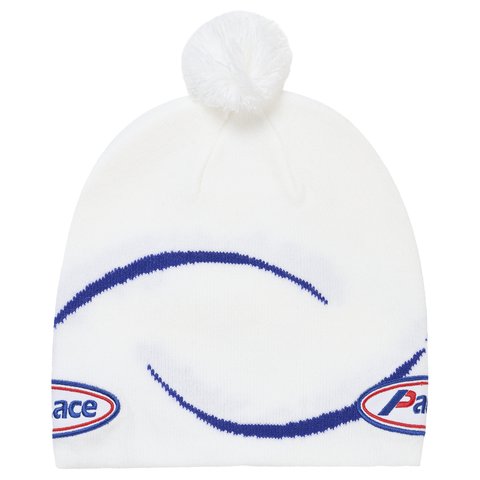 Palace ON YA BIKE NEIN CUFF BEANIE WHITE - Colorway