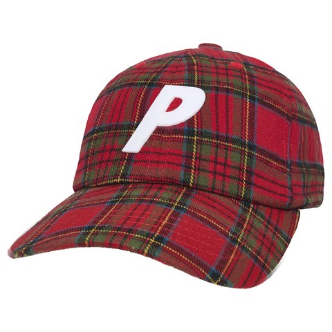 Palace P 6-PANEL RED CHECK
