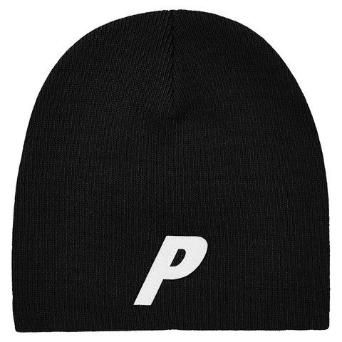 Palace P NEIN CUFF BEANIE BLACK