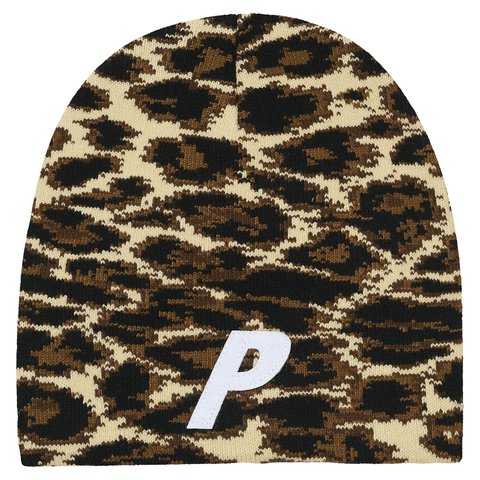 Palace P NEIN CUFF BEANIE LEOPARD