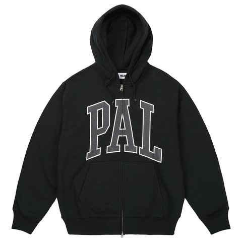 Palace PAL CAPS ZIP HOOD BLACK