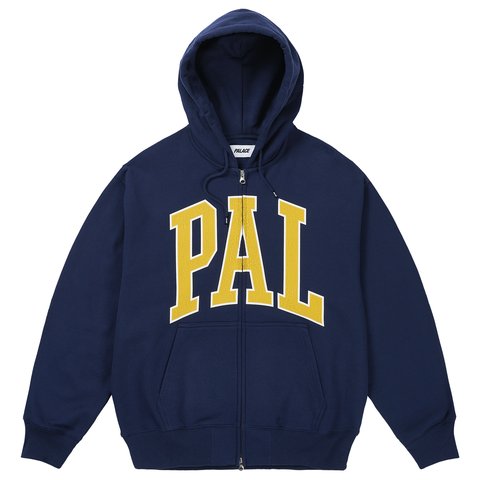 Palace PAL CAPS ZIP HOOD NAVY