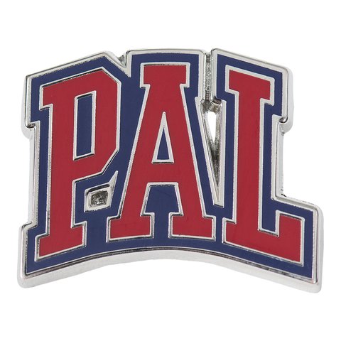 Palace PAL PIN BADGE BLUE RED