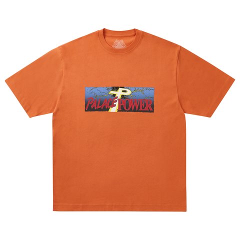 Palace PALACE POWER T-SHIRT POP ORANGE