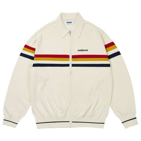 Palace PALTRO STRIPE KNIT OFF WHITE