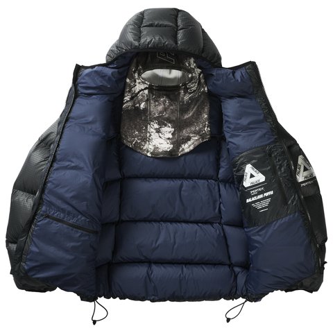 Palace PERTEX BALACLAVA PUFFA BLACK NAVY - Colorway