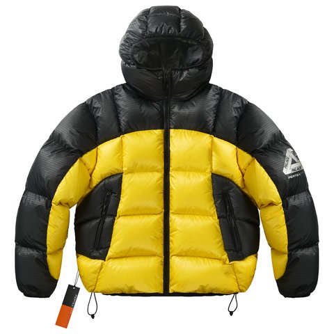Palace PERTEX BALACLAVA PUFFA BLACK YELLOW - Colorway