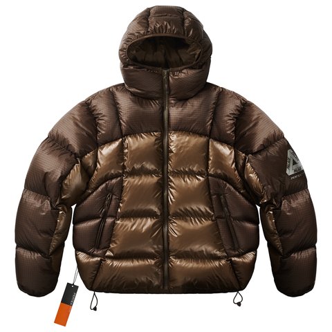 Palace PERTEX BALACLAVA PUFFA BROWN - Colorway
