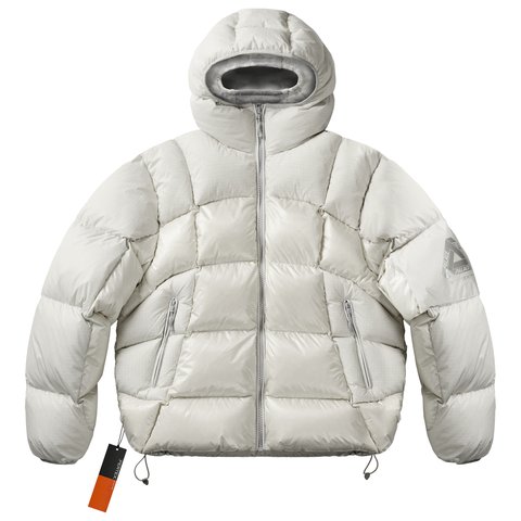 Palace PERTEX BALACLAVA PUFFA ICE GREY