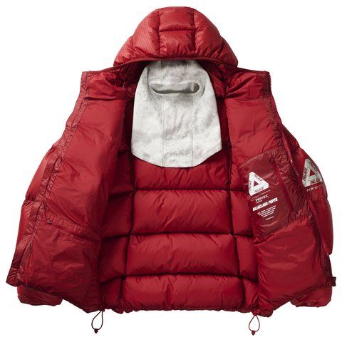Palace PERTEX BALACLAVA PUFFA RHYTHM RED - Colorway