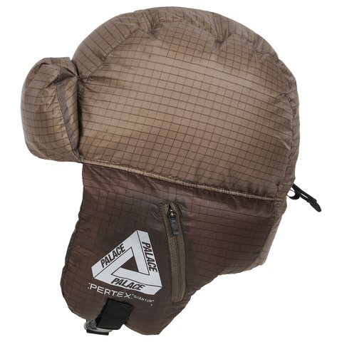 Palace PERTEX PUFFA TROOPER BROWN - Colorway