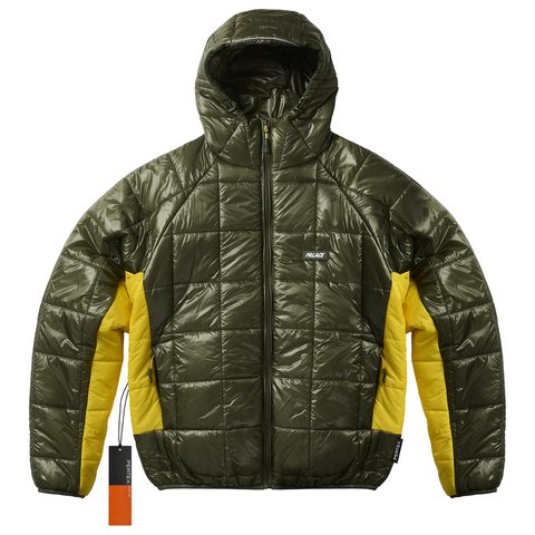 Palace PERTEX SQUARED JACKET ARMY GREEN