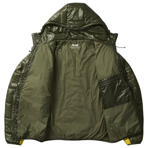 Palace PERTEX SQUARED JACKET ARMY GREEN - Colorway