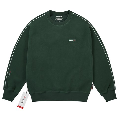 Palace POLARTEC 200 CREW RACEY GREEN