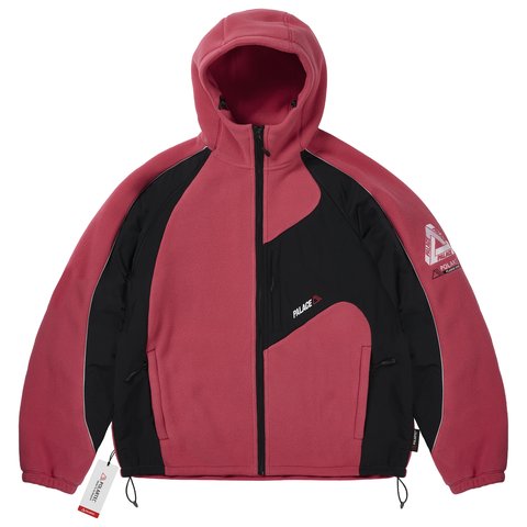 Palace POLARTEC 200 HOODED JACKET FUZZY PINK