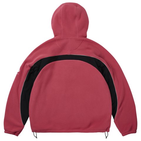 Palace POLARTEC 200 HOODED JACKET FUZZY PINK - Colorway