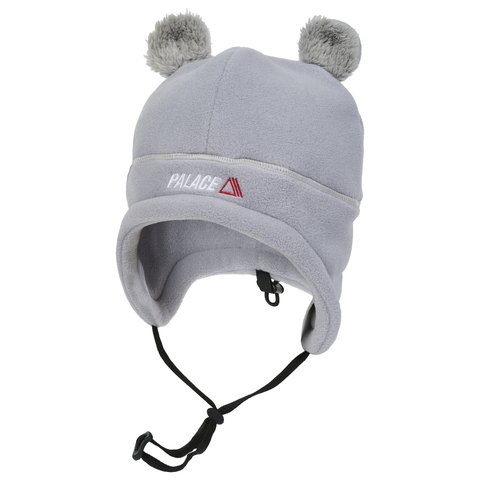 Palace POLARTEC EARS BEANIE ULTIMATE GREY