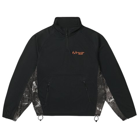 Palace RECON 1 4 ZIP BLACK
