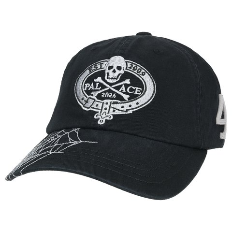 Palace SKULL CREST 6-PANEL BLACK