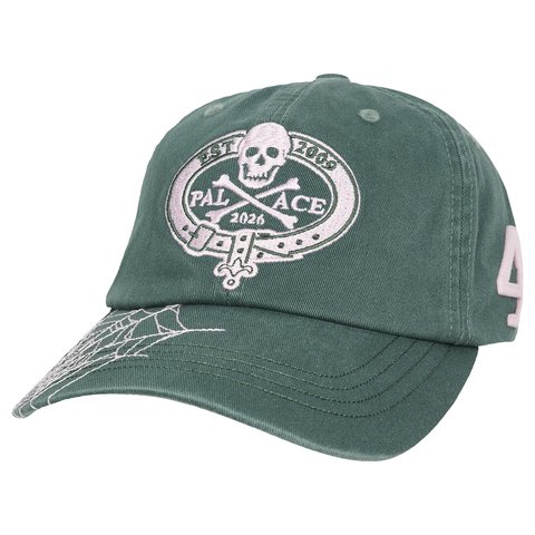 Palace SKULL CREST 6-PANEL RACEY GREEN