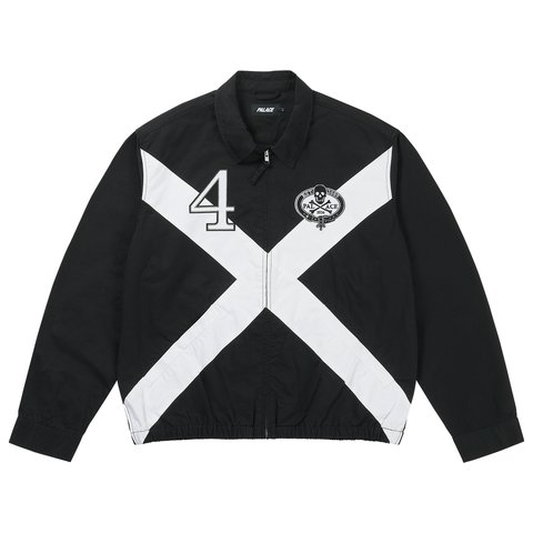 Palace SKULL CREST HARRINGTON BLACK