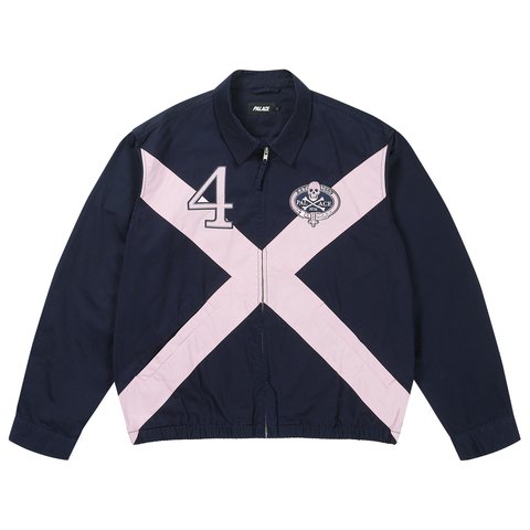 Palace SKULL CREST HARRINGTON NAVY - Colorway