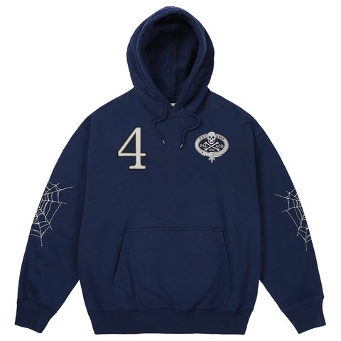 Palace SKULL CREST HOOD NAVY