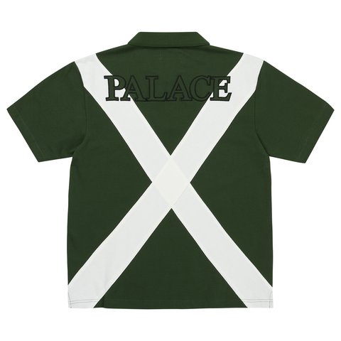 Palace SKULL CREST POLO RACEY GREEN - Colorway