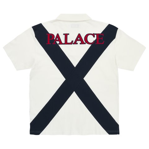 Palace SKULL CREST POLO WHITE - Colorway