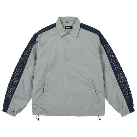 Palace STACKED COACH JACKET GREY