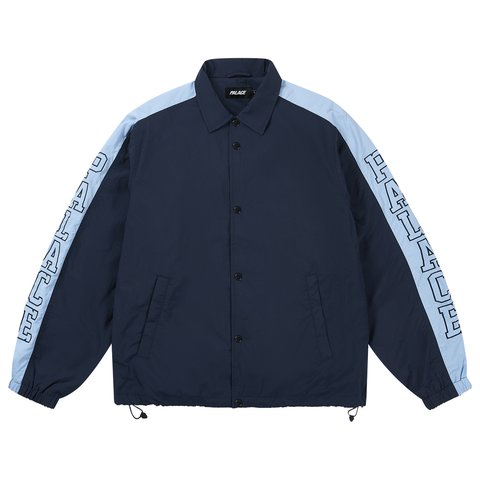 Palace STACKED COACH JACKET NAVY
