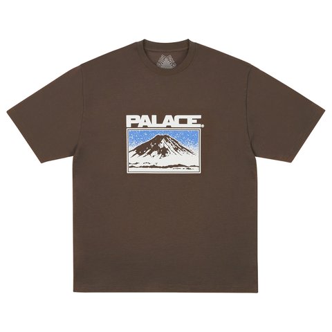 Palace SUMMIT T-SHIRT CHOCCO BROWN