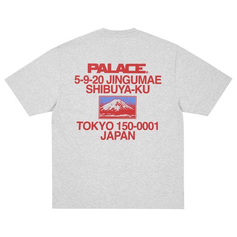 Palace SUMMIT T-SHIRT GREY MARL - Colorway