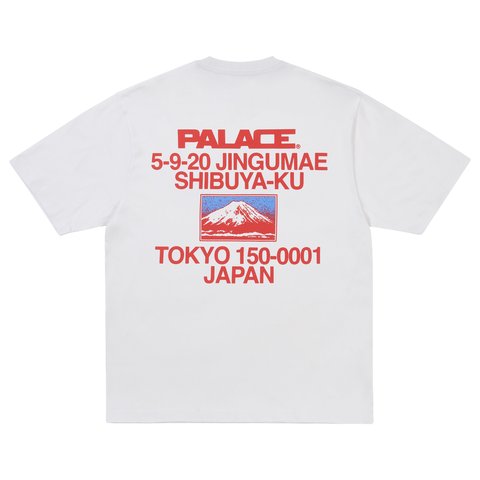 Palace SUMMIT T-SHIRT WHITE - Colorway