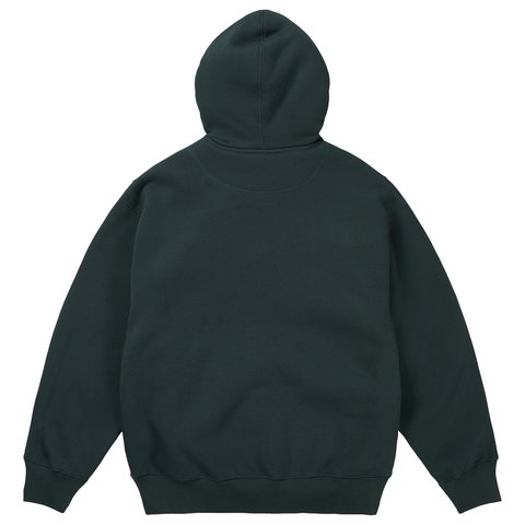 Palace THERMAL BONDED ZIP HOOD RACEY GREEN - Colorway