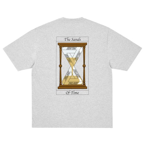 Palace TIMER T-SHIRT GREY MARL - Colorway