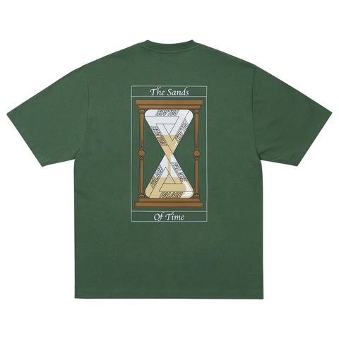 Palace TIMER T-SHIRT RACEY GREEN - Colorway