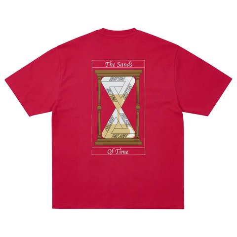 Palace TIMER T-SHIRT RACEY RED - Colorway
