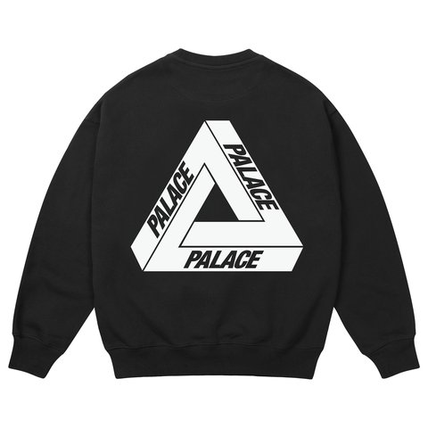 Palace TRI-FERG CREW BLACK - Colorway