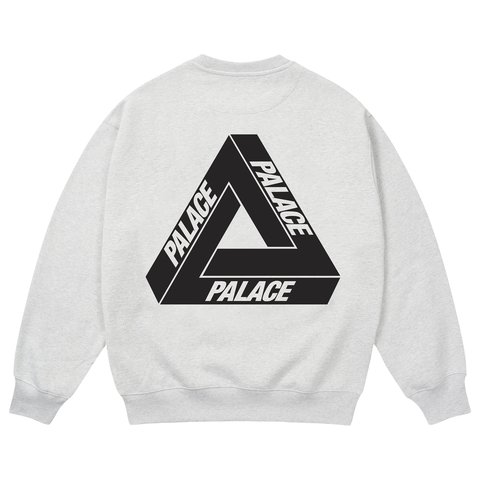 Palace TRI-FERG CREW GREY MARL - Colorway