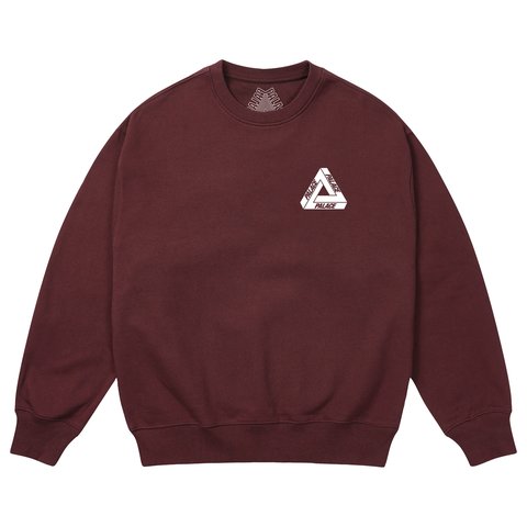 Palace TRI-FERG CREW MAROONISH